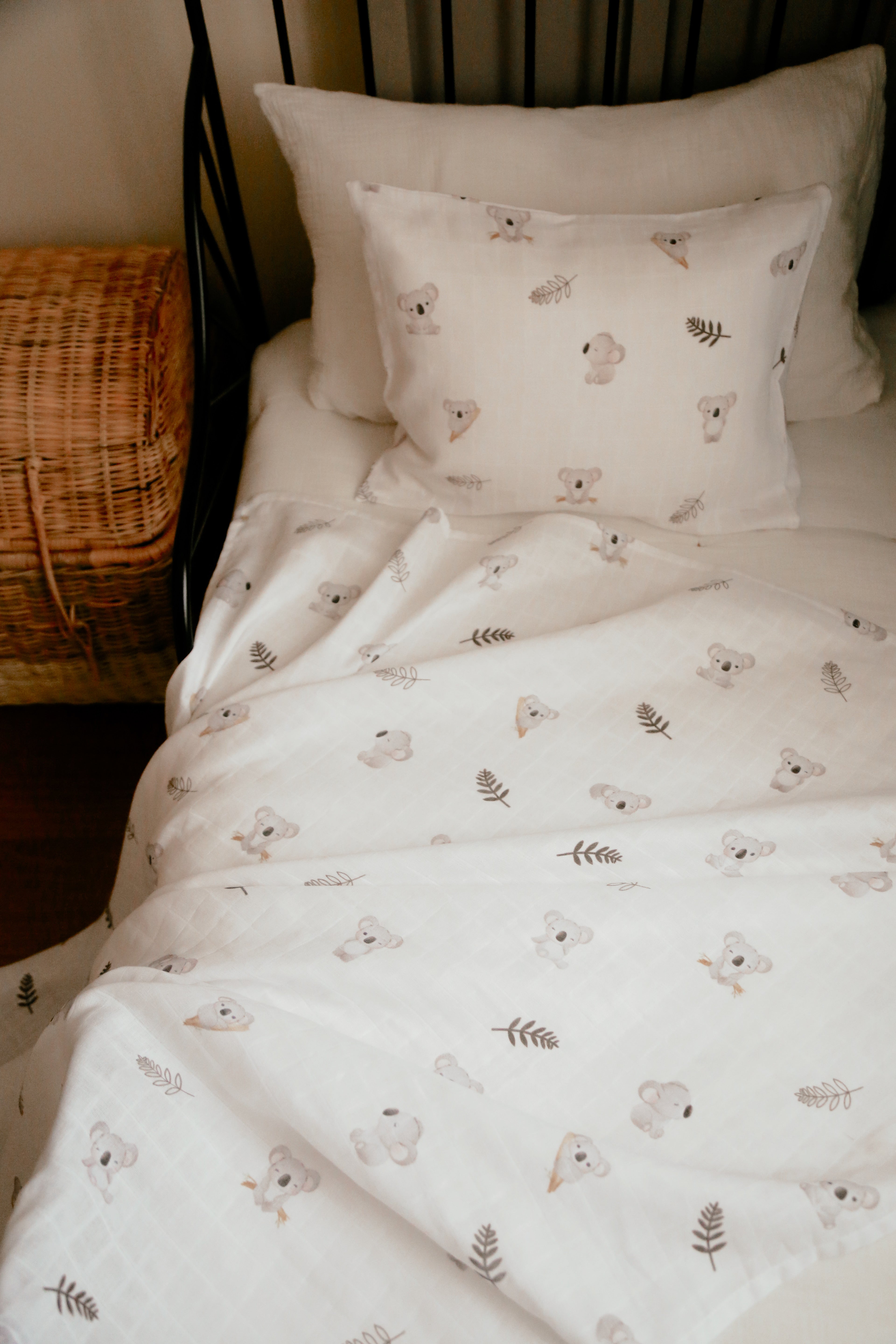 Koala Muslin Cover & Set