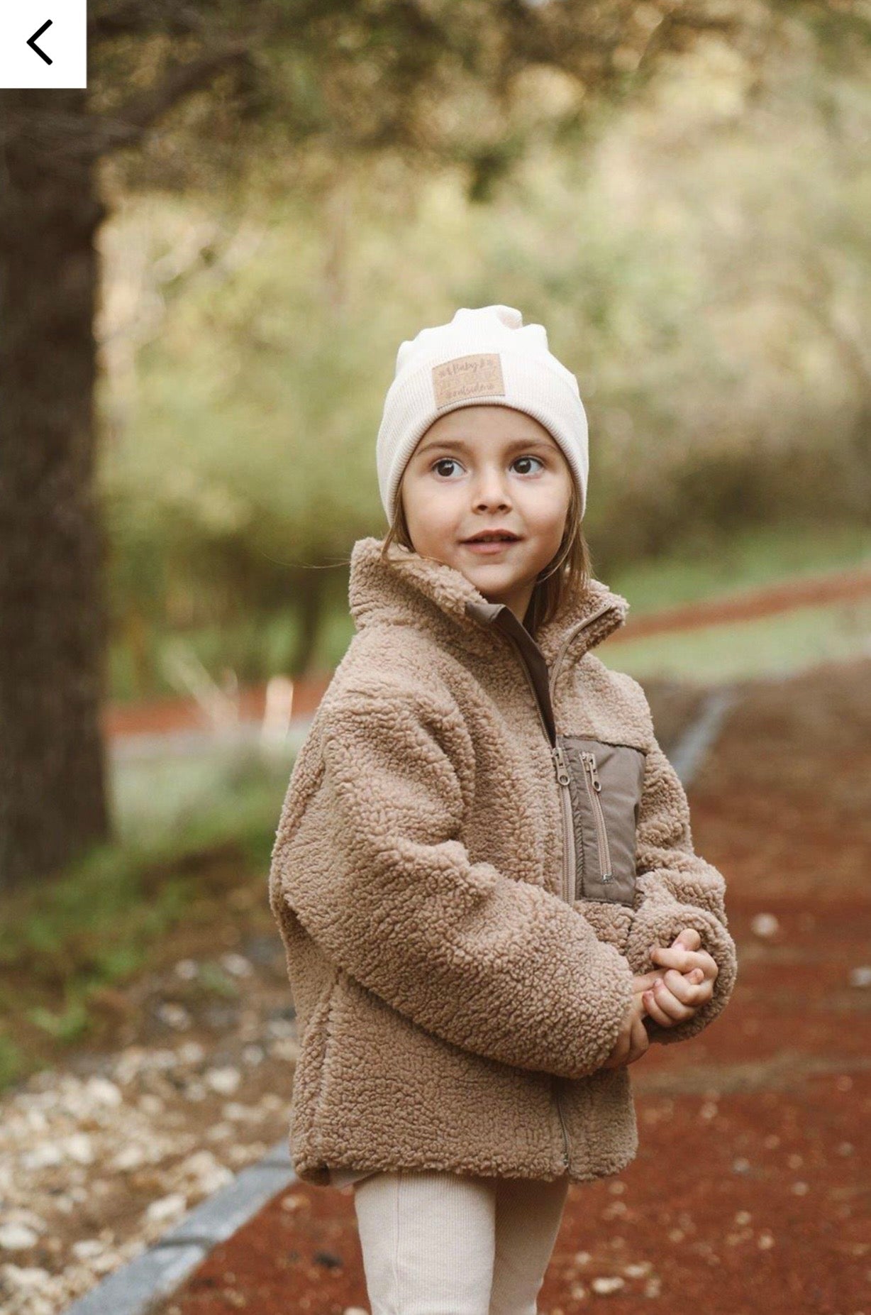 Teddy Plush Baby Kids Coat Mink