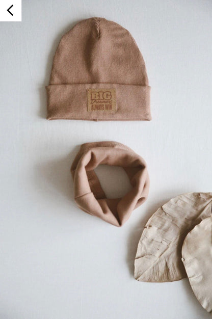 Tile Beanie &amp; Neck Brace Set