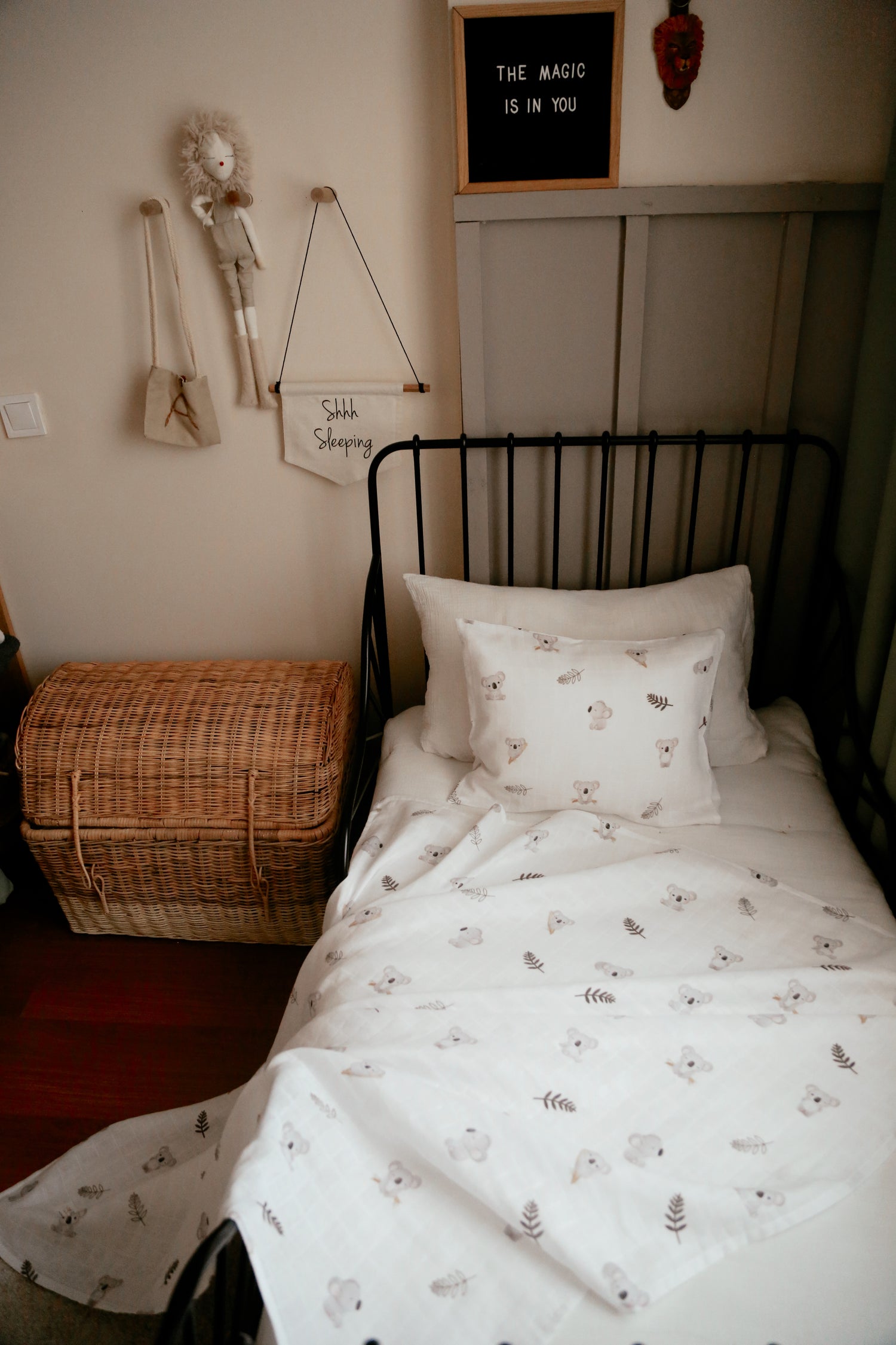 Koala Muslin Cover &amp; Set