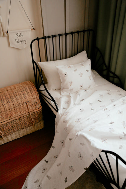 Koala Muslin Cover &amp; Set