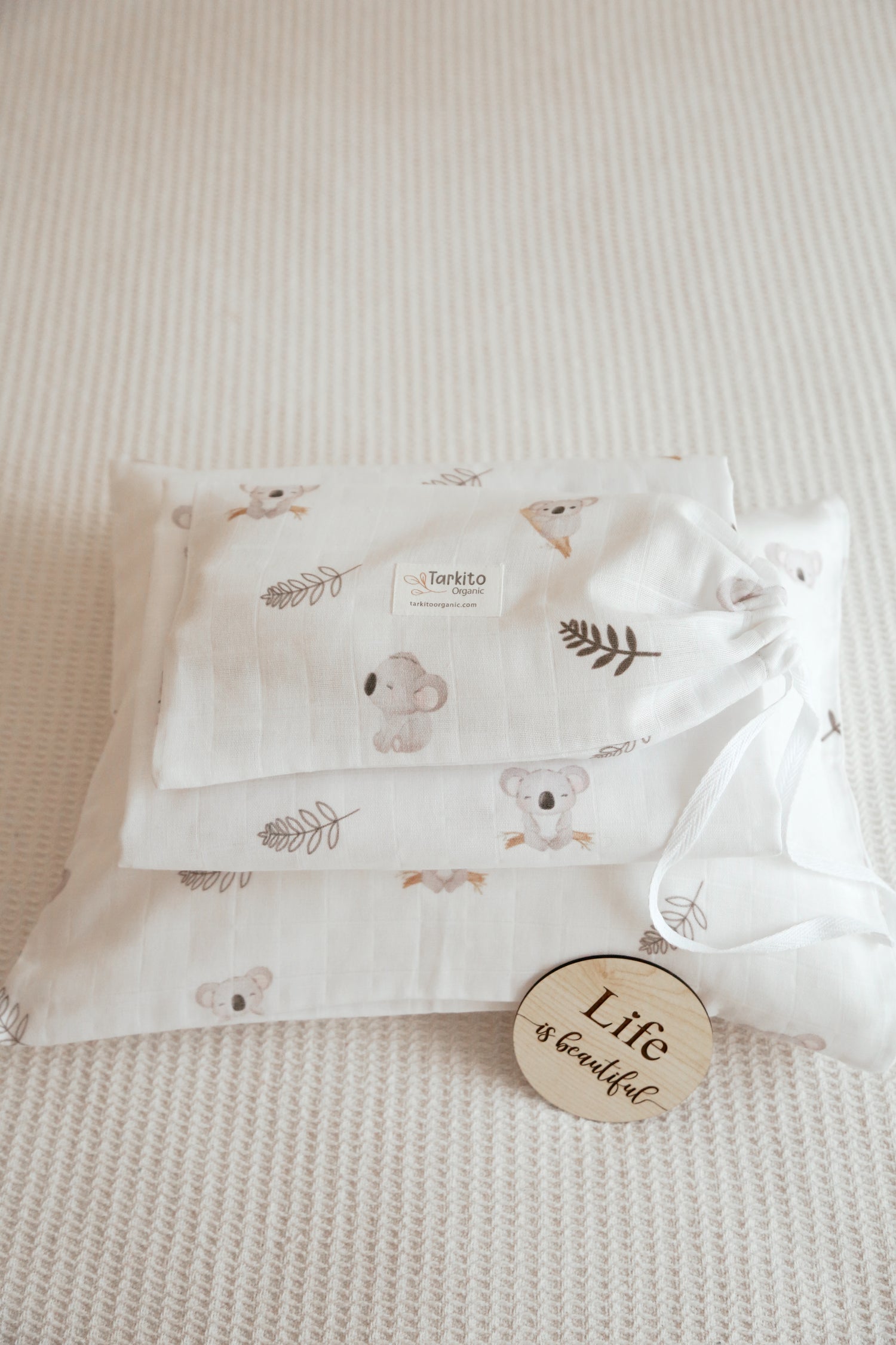 Koala Muslin Cover &amp; Set