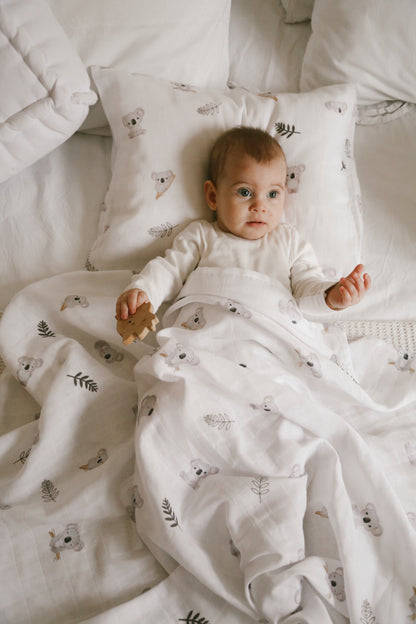 Koala Muslin Cover &amp; Set