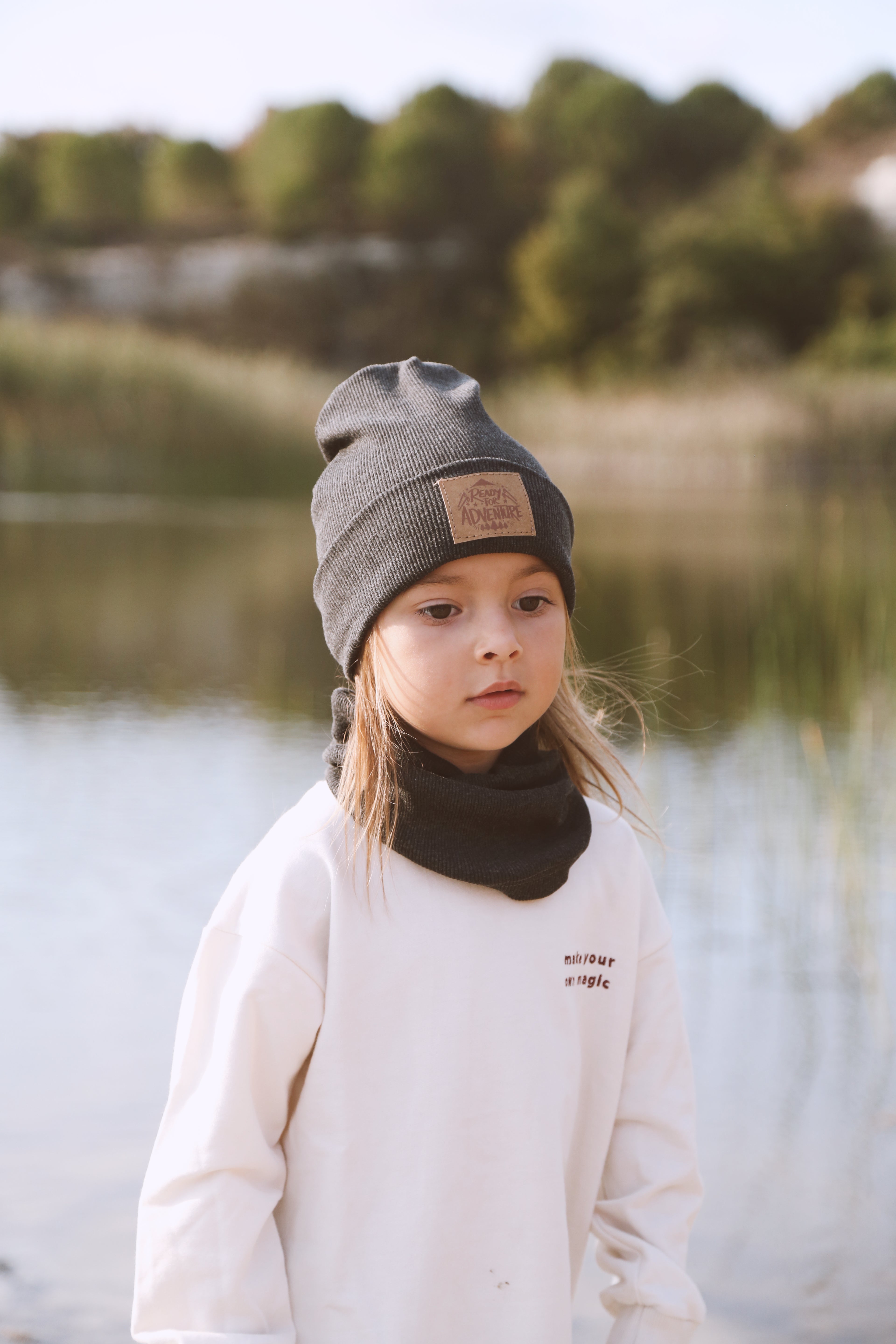 Tile Beanie &amp; Neck Brace Set