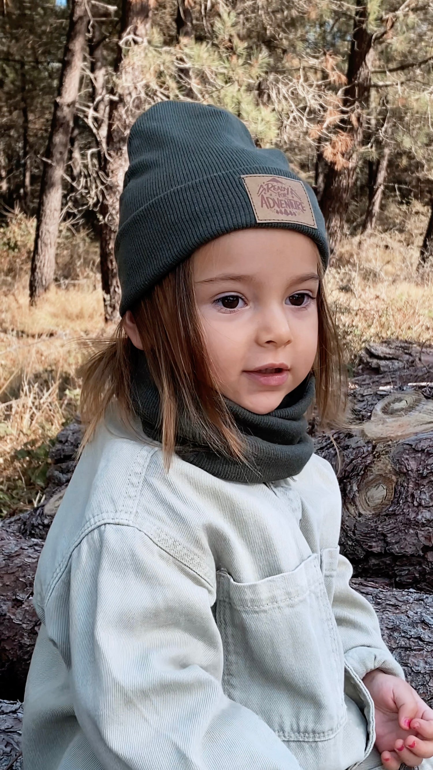 Tile Beanie &amp; Neck Brace Set