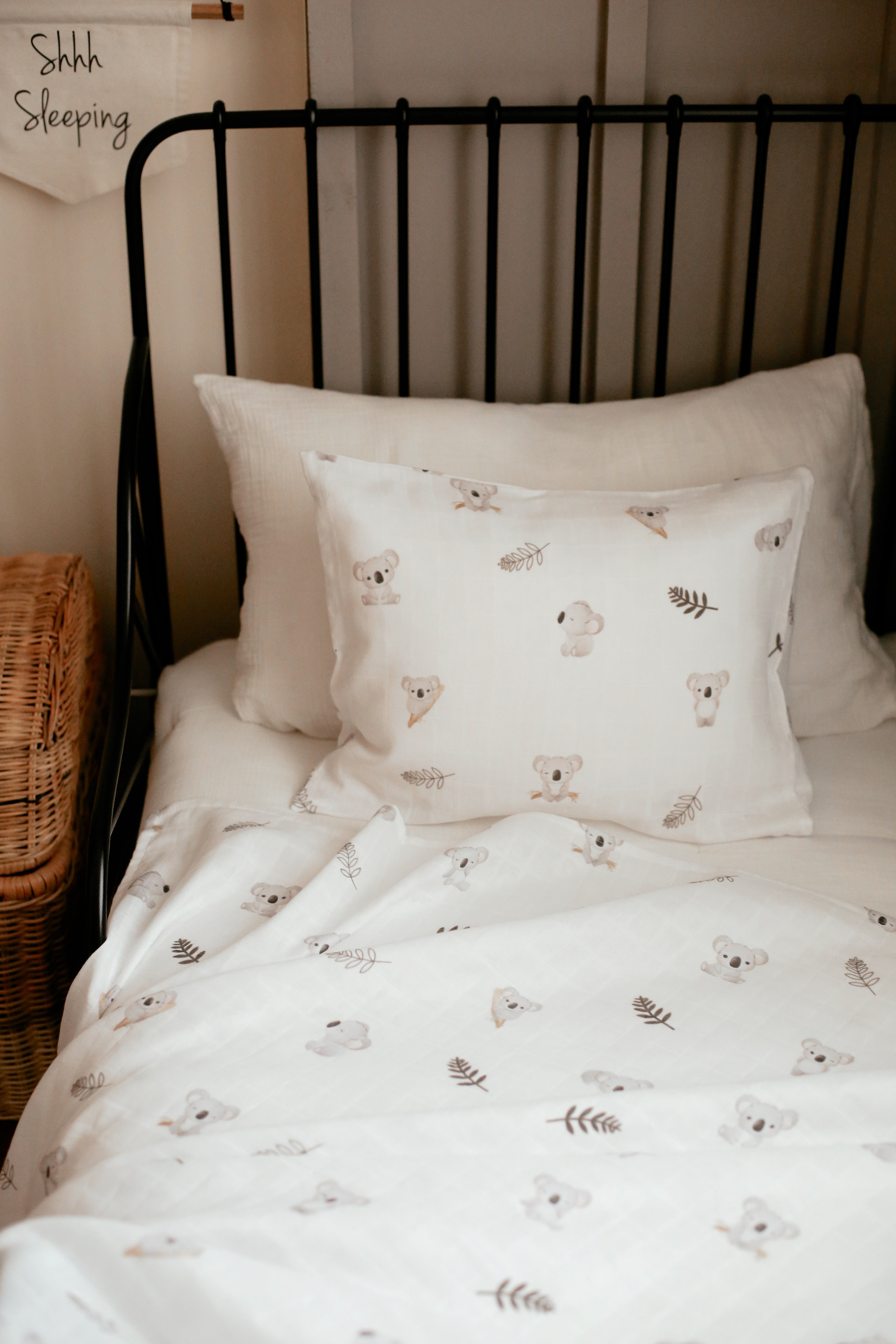 Koala Muslin Cover &amp; Set