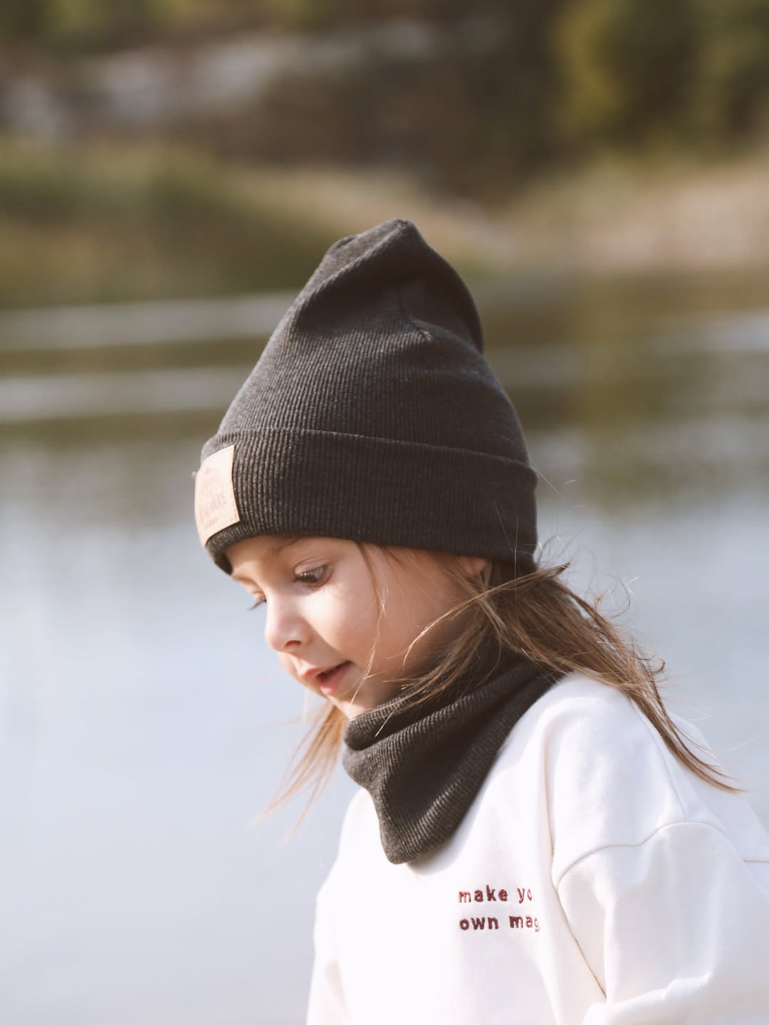 Tile Beanie &amp; Neck Brace Set