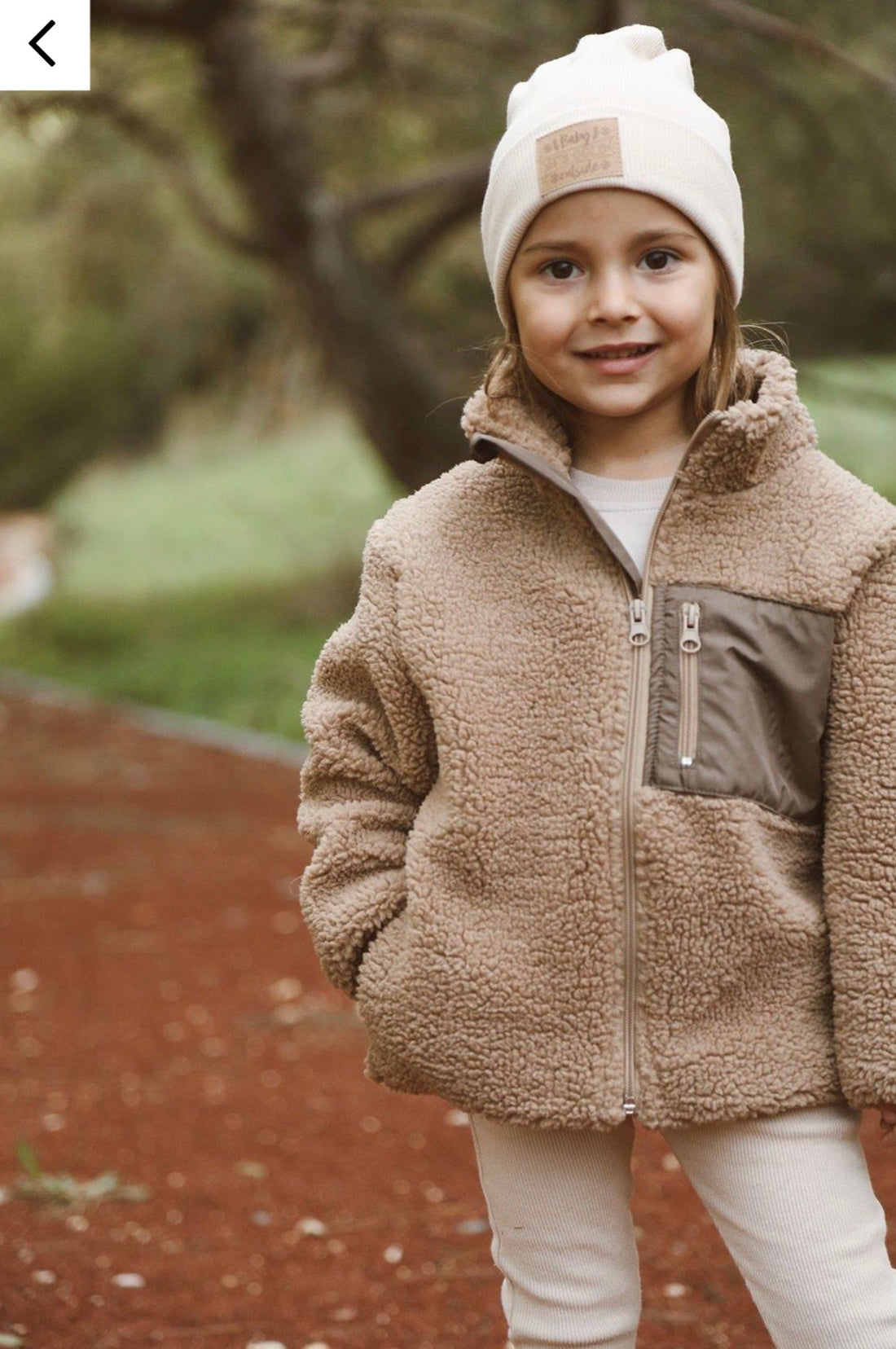 Teddy Plush Baby Kids Coat Mink