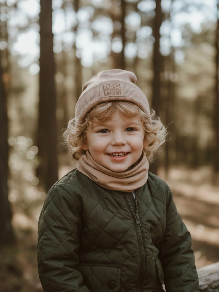 Tile Beanie &amp; Neck Brace Set