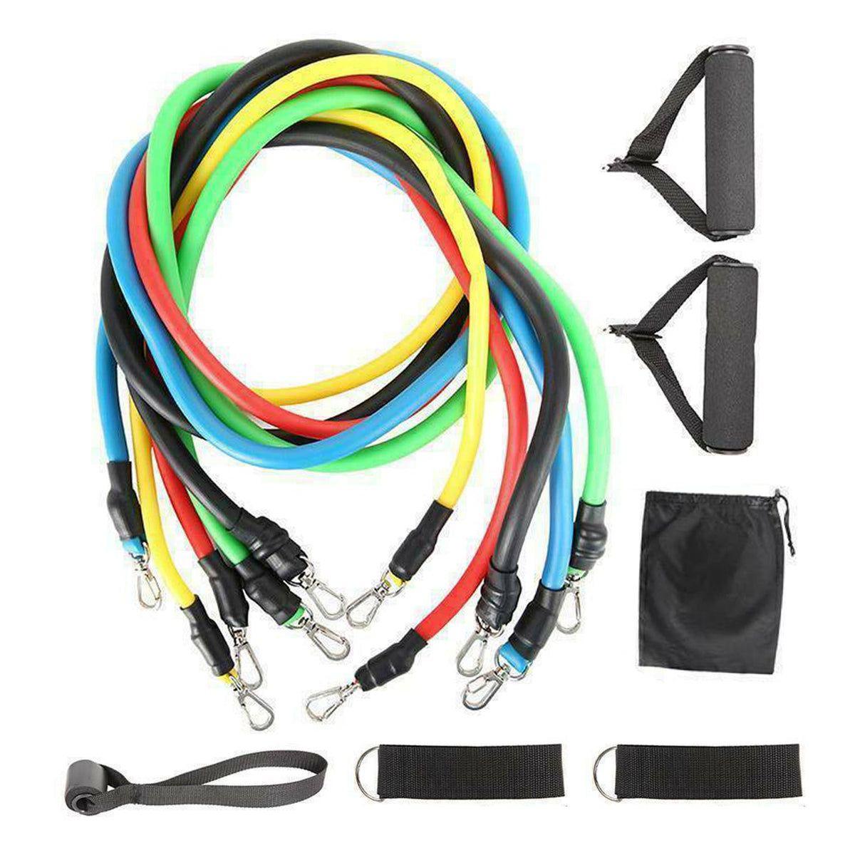 11 Pcs Resistance Bands