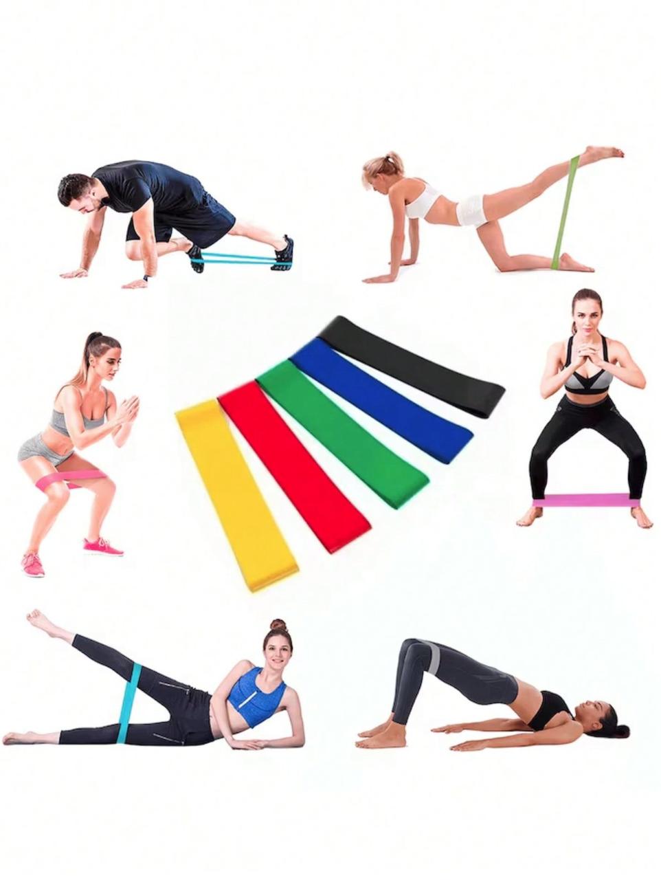 Rubber Elastic Band 5 Different Resistance Level